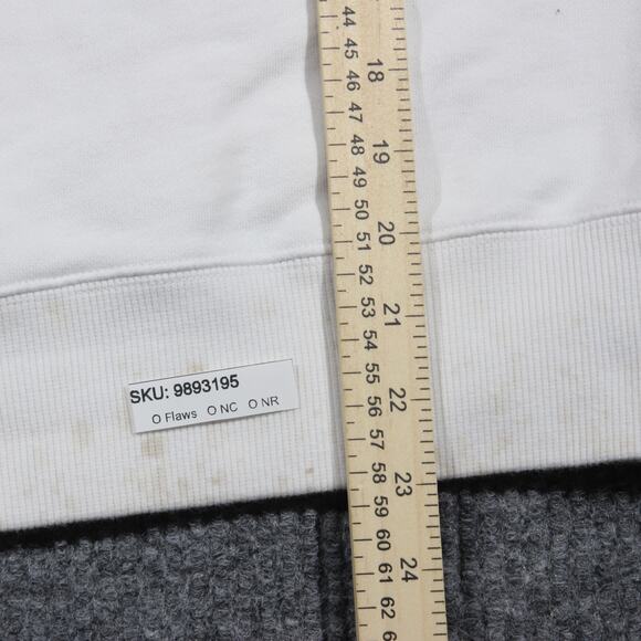 Baquiat x Warner Bros Batman x UT Uniqlo Hoodie Unisex XS White Rare Collectible - Picture 8 of 8